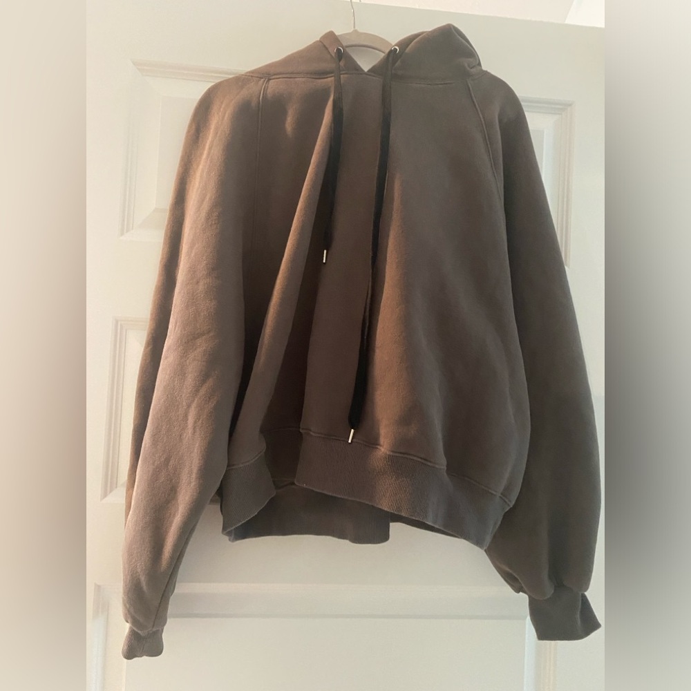 NYTT Women’s Chocolate Brown Hoodie - Medium